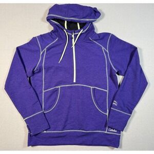 Cabela's Women's Purple Half Zip Hoodie - Size L - XPG - Thermal Phase